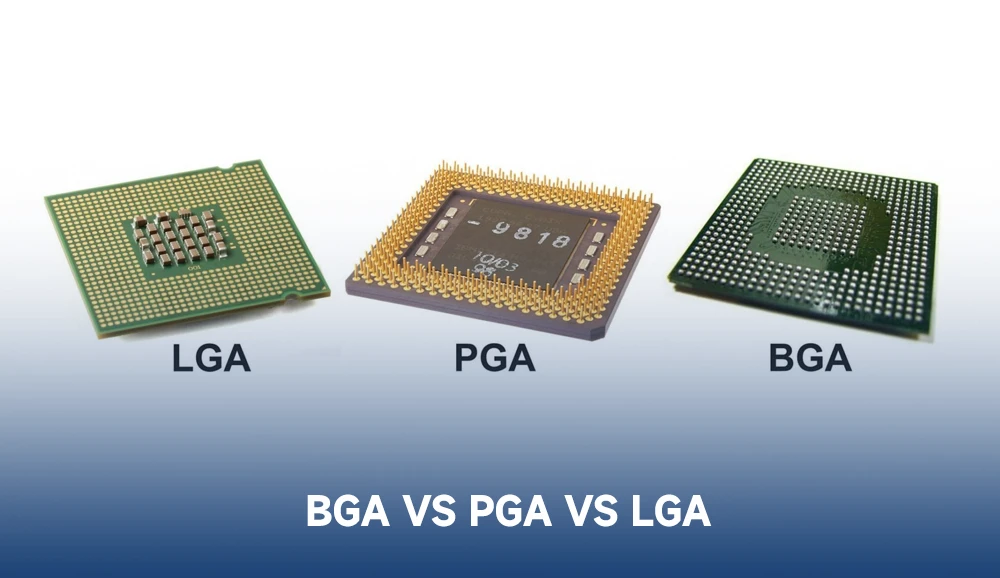 bga lga pga