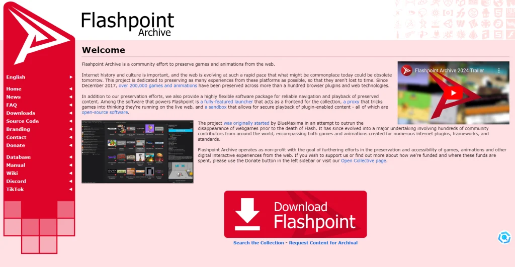 flashpoint archive