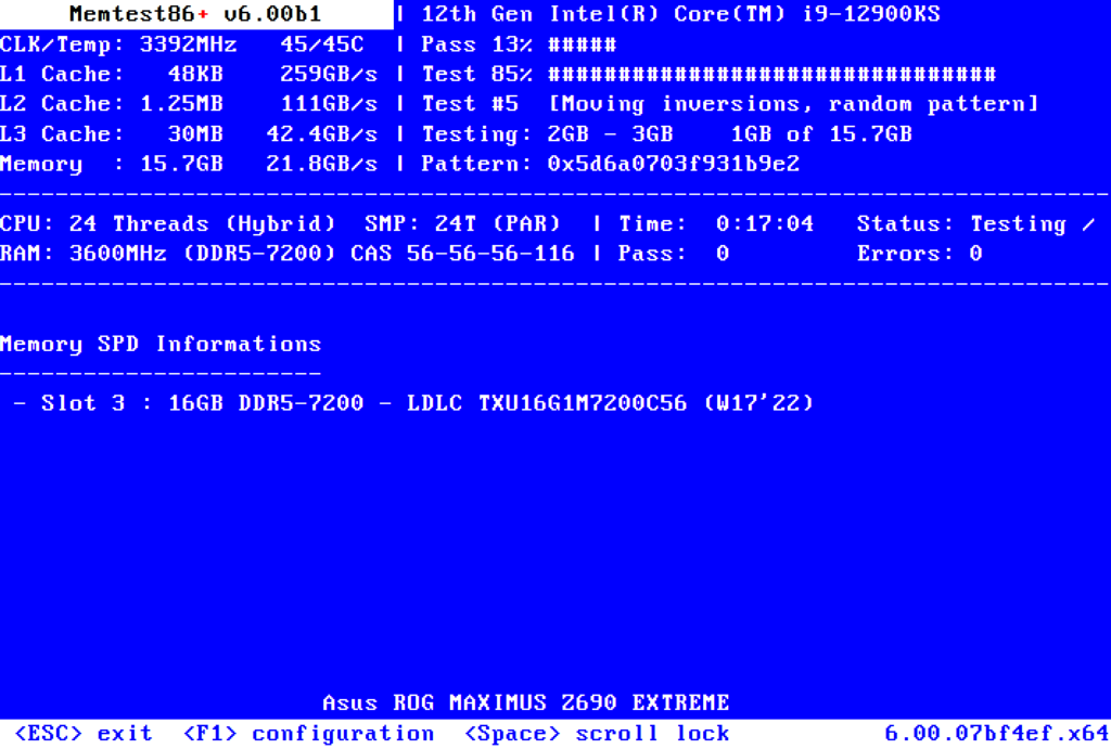 memtest