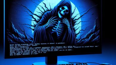 pantallazo azul de la muerte